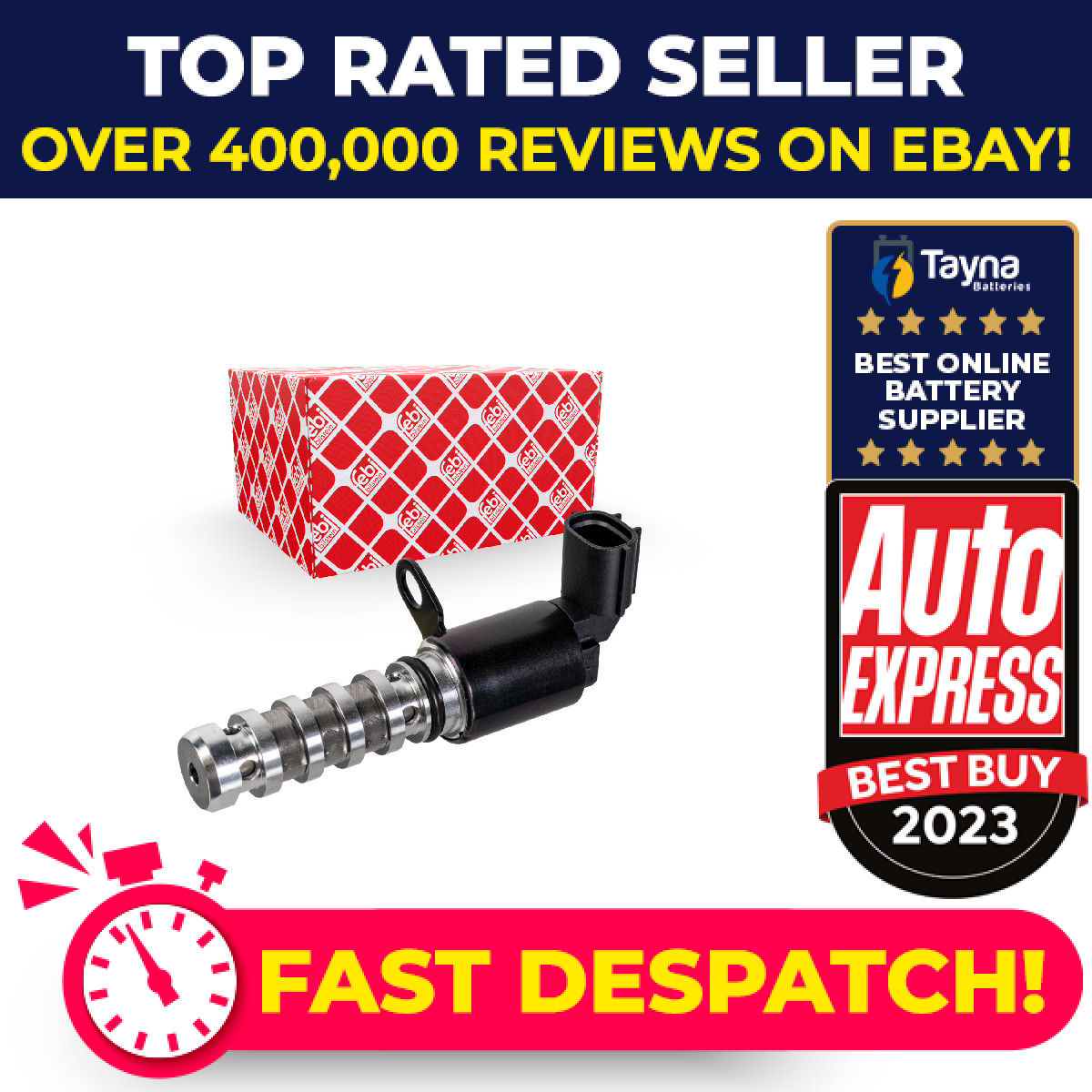 Camshaft Adjuster Valve fits HYUNDAI TUCSON TL 2.4 Exhaust Side 19 to 20 G4KJ