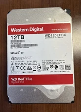 (Not Workin) Western Digital WD120EFBX 12TB  SATA III 3,5 "HDD