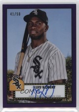 2021 Tribute to Topps Purple /50 Luis Robert #TTA-LR Auto 12i0