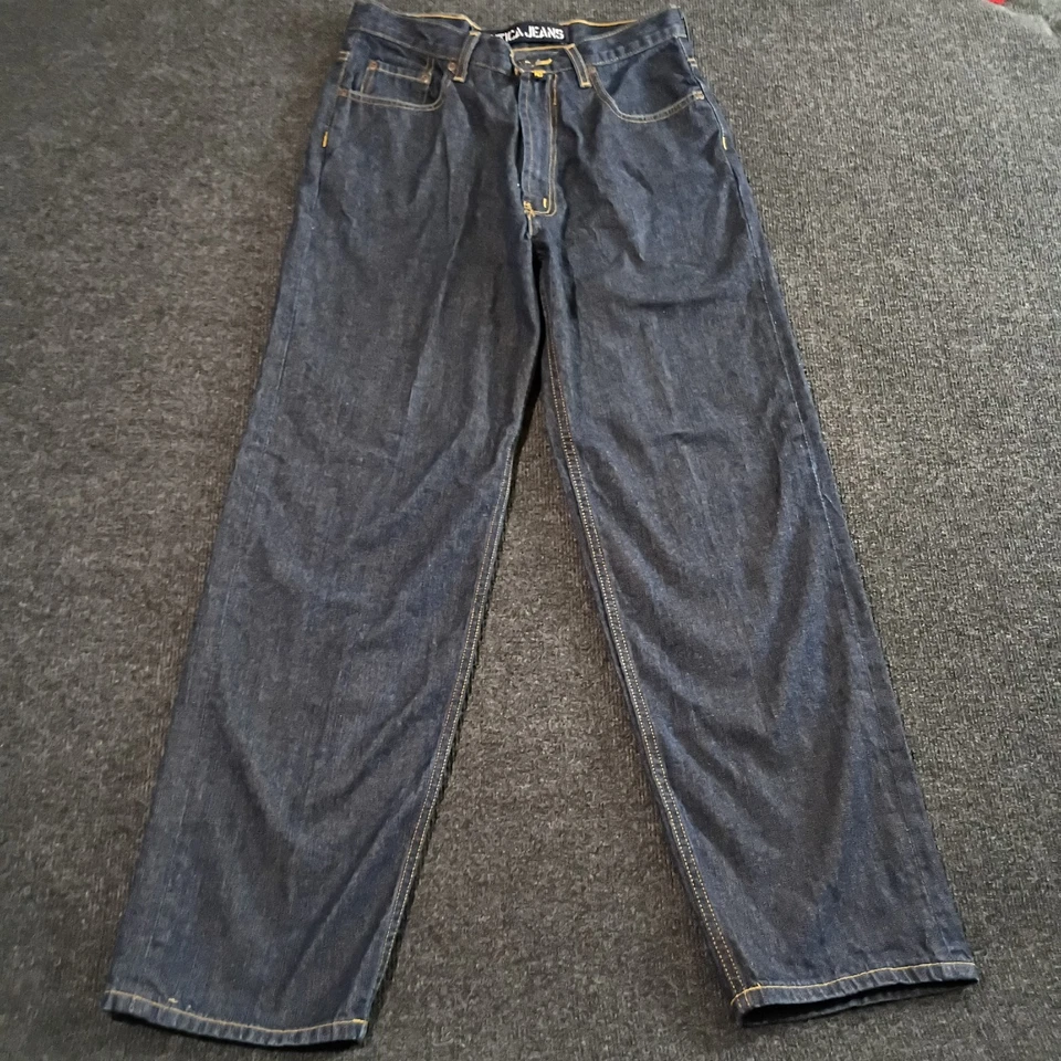 Nautica Jeans Mens 30x30 Dark Wash Straight Leg Denim Y2K Vintage - Image 2 of 4