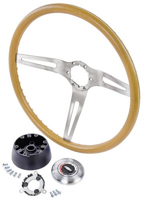 JEGS 79598 Steering Wheel Kit 1967-1968 Chevy Chevelle El Camino 1967-1969 Chevy