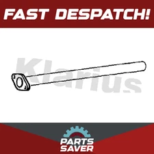 Exhaust Center Pipe fits VW TOURAN 1T 1.2 Centre 10 to 15 CBZB Klarius Quality