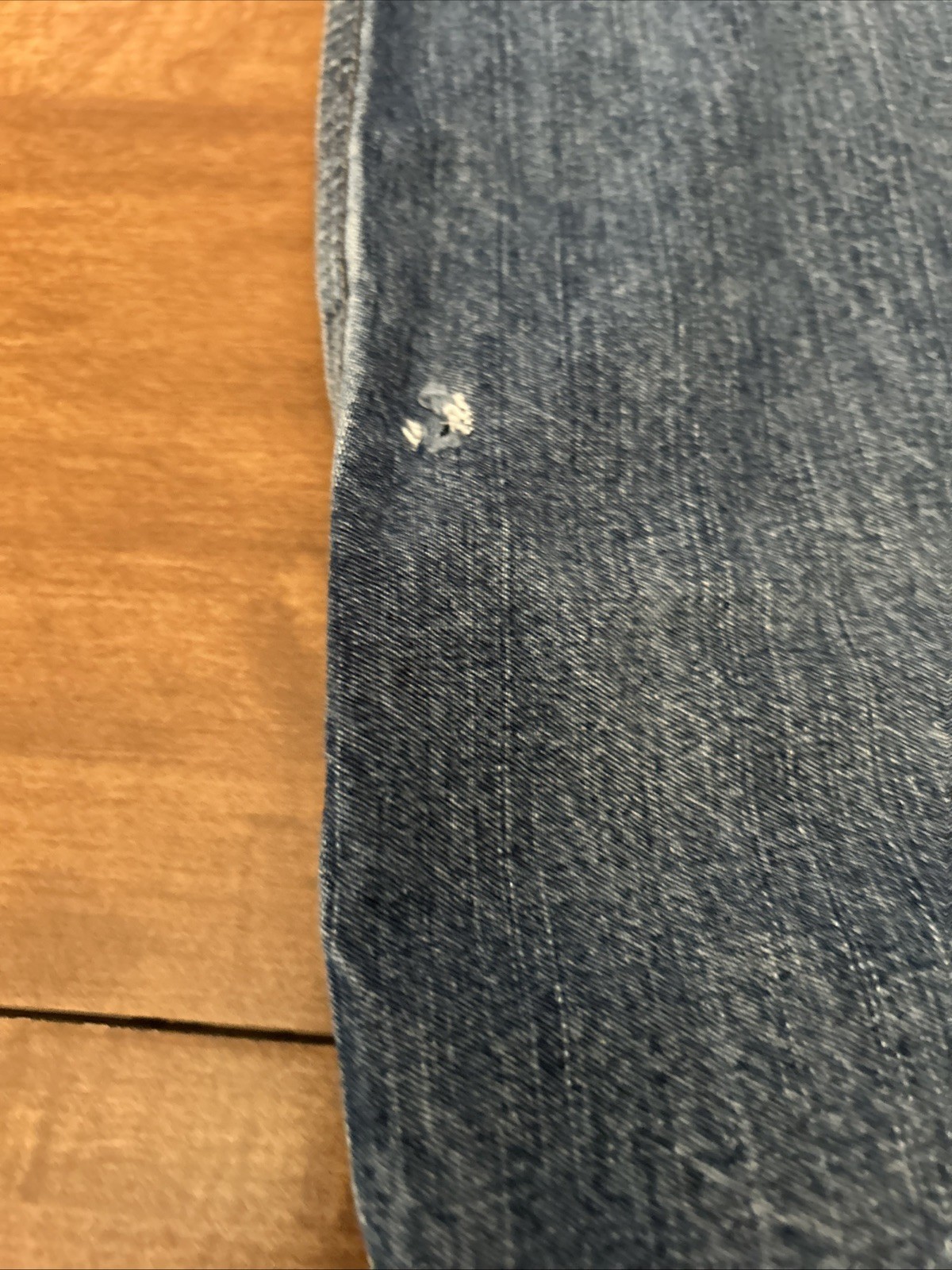 Wrangler Jeans Mens 46x32 Carpenter Blue Med Wash Denim 94LSWDV Work thumbnail 13