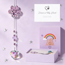 Pet Memorial Gift,Dog Sympathy Gifts for Loss of Dog Suncatcher,Pet Loss, Pet...