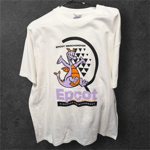 Disney vintage リンクプリント　Tシャツ　figment 80年代 80s フィグメント ディズニー | ビンテージ古着屋Feeet