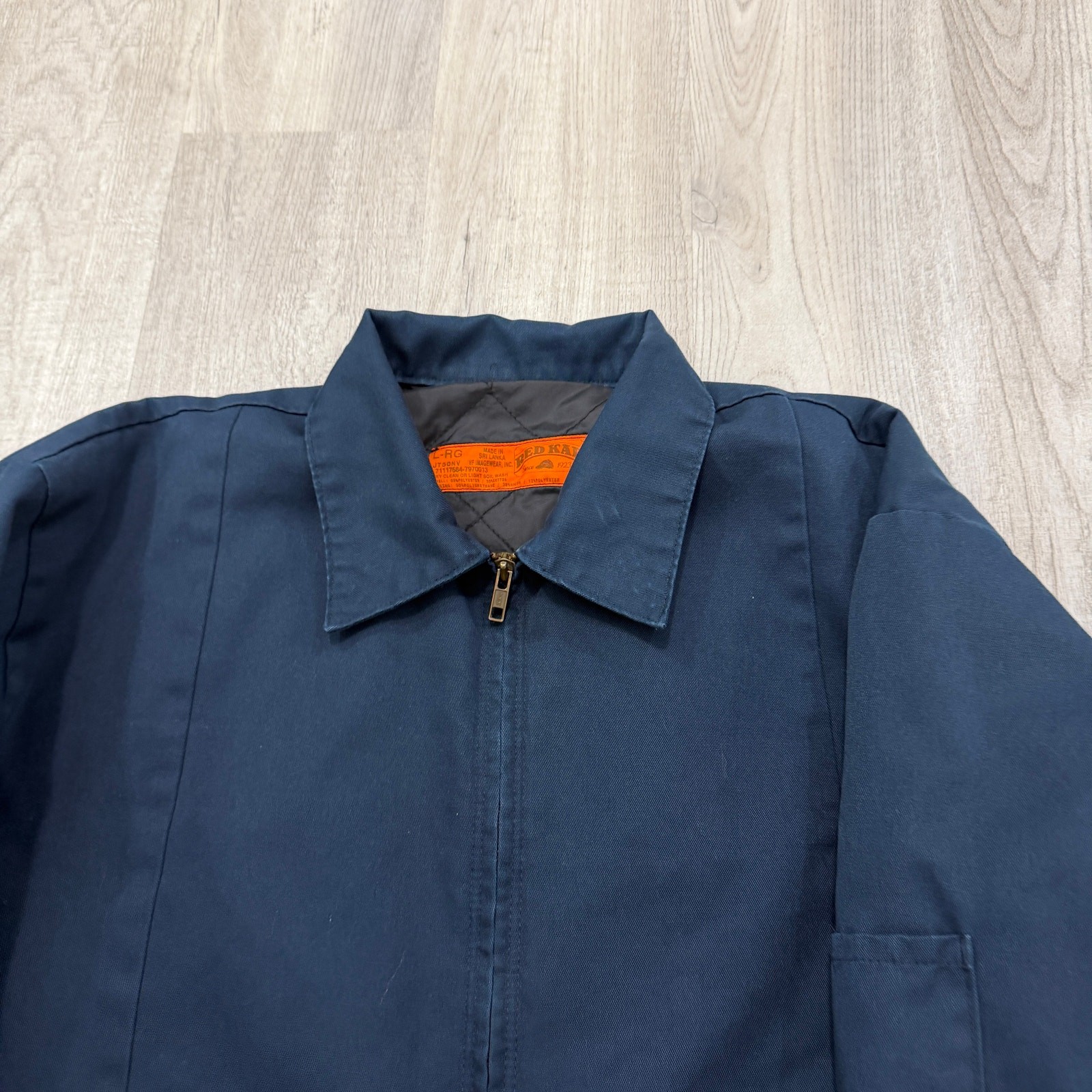 Vintage Red Kap Canvas Workwear Mechanics Jacket Men's Large Blue y2k Skater  thumbnail 3