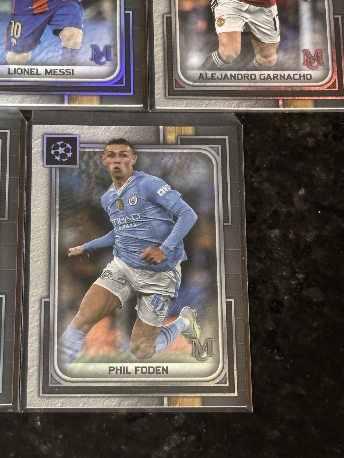 2024-25 Topps Museum Collection UCC - Rookie And Star Lot - Lot Of 11 - Messi view 12