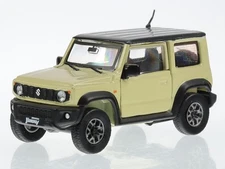 Suzuki Jimny 2018 JB74 chiffon Ivory met. diecast modelcar BM Creations 1:64