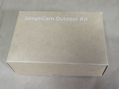 SimpliSafe SimpliCam Black Outdoor Camera Kit OKB#EN New in Box