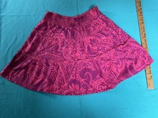 Girls Summer Skirt Purple/Pink Size L Old Navy 100 Cotton India