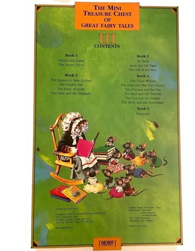 TORMONT Childrens Book. Mini Treasure Chest of Great Fairy Tales Volume III. - Picture 15 of 15
