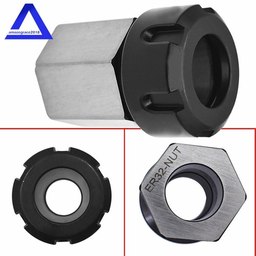 Neu Sechskant Spannzangenblock Spannfutter Halter für CNC Drehmaschine Graviermaschine ER-32 - Bild 2 von 9