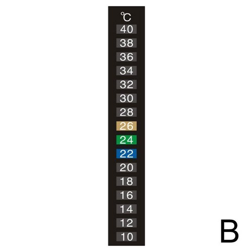 Aquarium Fish Tank Thermometer Temperature Sticker Accessories Aquarium * U0P2 - Picture 21 of 21