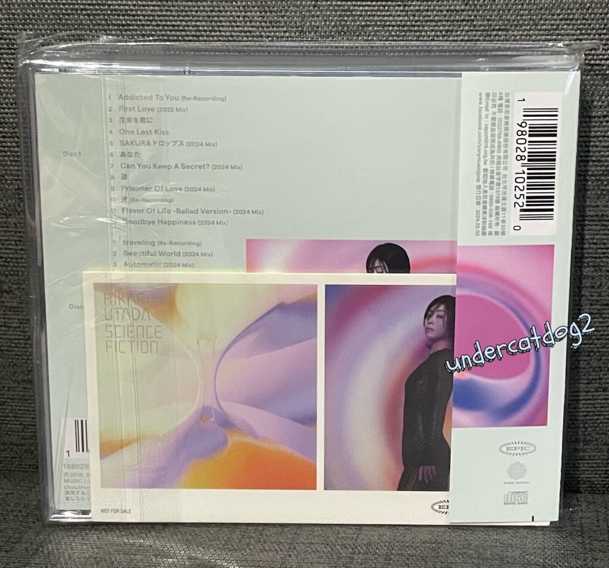 HIKARI UTADA LIVEDVD 2024 ＋サイエンスフィクションCD Utada Hikaru - Science Fiction - Limited Edition - Amazon.com Music