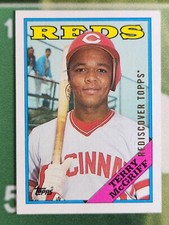 1988 Terry McGridd Rediscover Topps Buybacks Silver Stamped #644 Cincinnati Reds