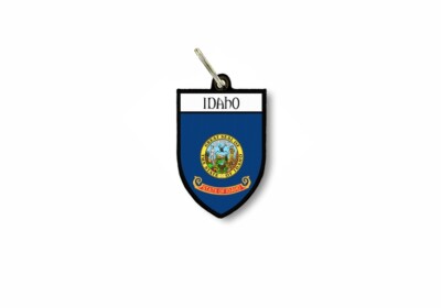 schlüsselanhänger schlüsselband flagge flaggen schild wappen stadt usa idaho