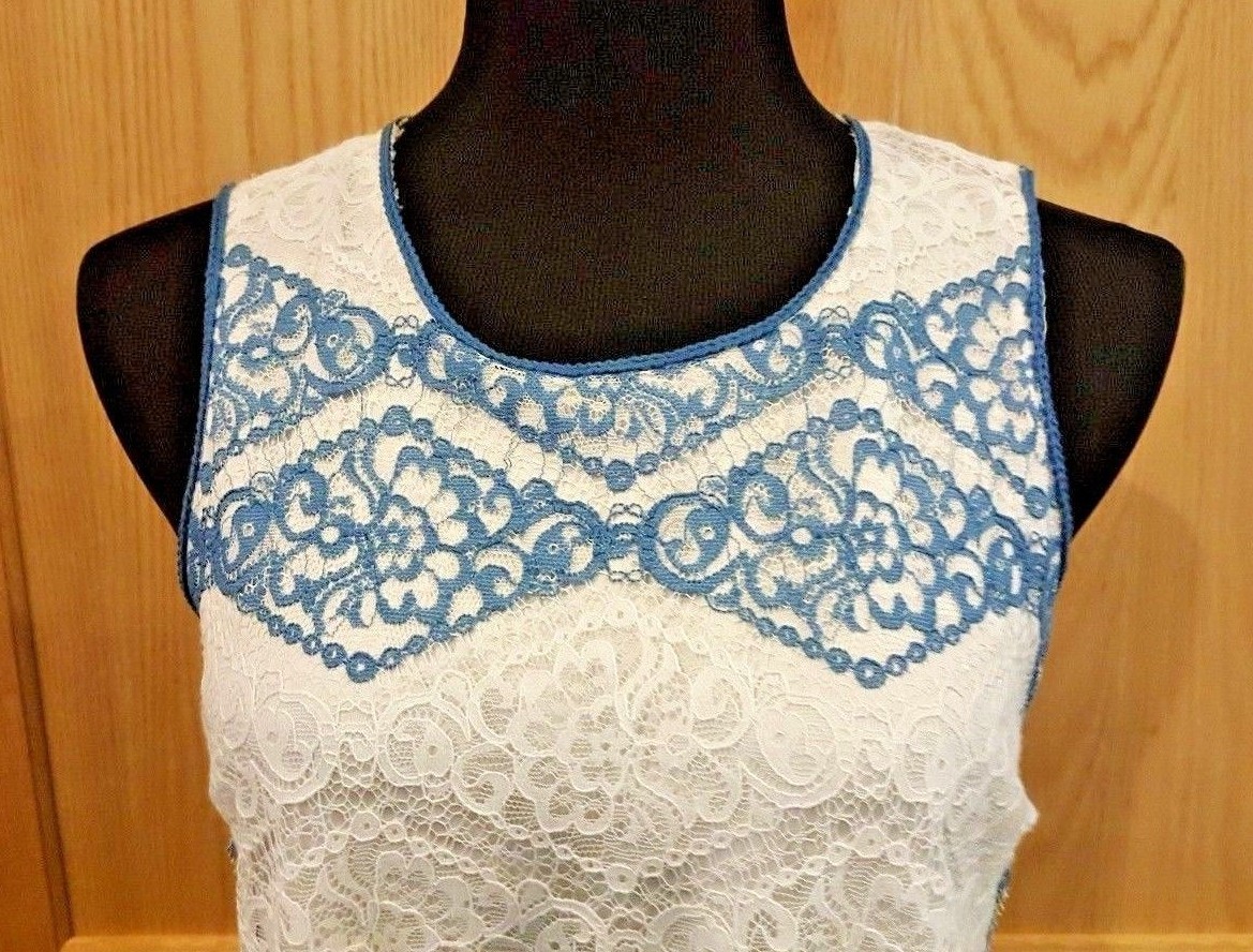 chinese dress ladies Summer Of Love Lace Insert Maxi Dress White– Selfie Leslie main image 0