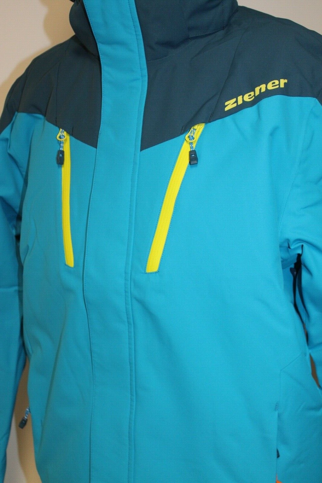 Ziener Men's Ski Jacket Tableo Blue Yellow Black all Sizes New with