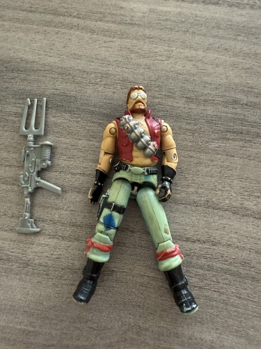 Vintage GI Joe ARAH Monkey Wrench Dreadnock Actionfigur 1986
