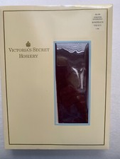 Vintage Victoria  s Secret Stretch Nylon Stockings S Bordeaux NEW One Pair