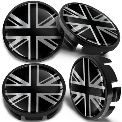 4x 65mm hub cap hub caps hub covers rim cap wheel cap UK flag