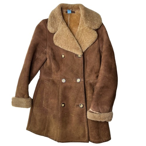 EXPRESS Faux Shearling Sherpa Teddy Coat Jacket WOMENS MEDIUM  display picture 1