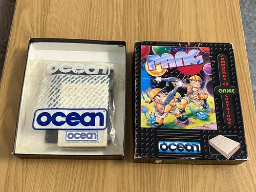 Ocean Pang Commodore 64 Cartridge - Boxed & Working -👽👾Retro Gift Idea👾👽 - Afbeelding 12 van 24
