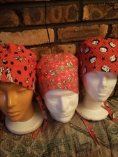101 DALMATIANS-GRINCH-BETTY BOOP  HANDMADE SURGICAL SCRUB CAPS