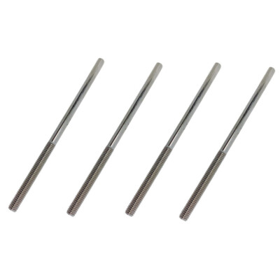 4Pcs Marine Forged Stainless Steel 1/2'' Stub End RH Thread Turnbuckle 2200Lb WLL