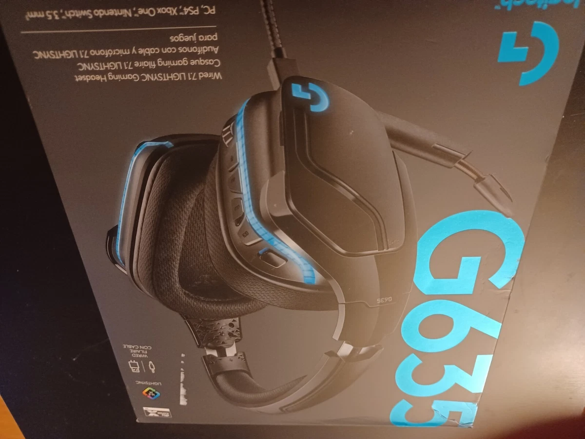 Logitech g635 wired 7.1 new arrivals