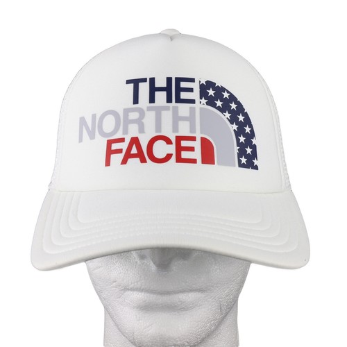 USA Pride Trucker Hat Cap, TNF White 