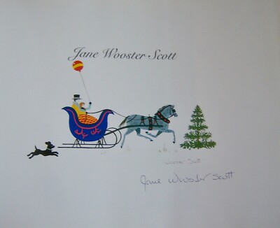 JANE WOOSTER SCOTT Hand Signed Autographed Art Book An American