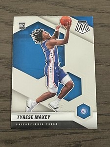 2020-21 Mosaic Tyrese Maxey Rookie #203 Philadelphia 76ers (B)