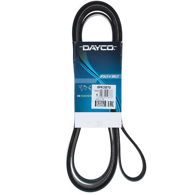 Cinghia Poly-V DAYCO 6PK2870 - Per Veicoli Industriali, Compatibile Con Bosch, Contitech, Gates - Foto 3