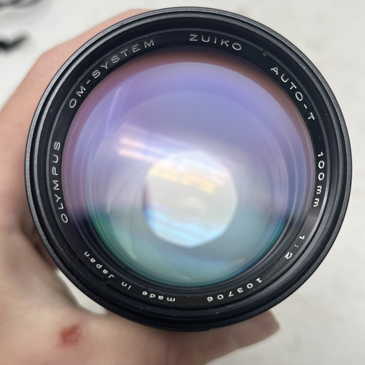 Olympus OM-SYSTEM ZUIKO AUTO-T 100mm f/2 Lens READ DESCRIPTION | eBay