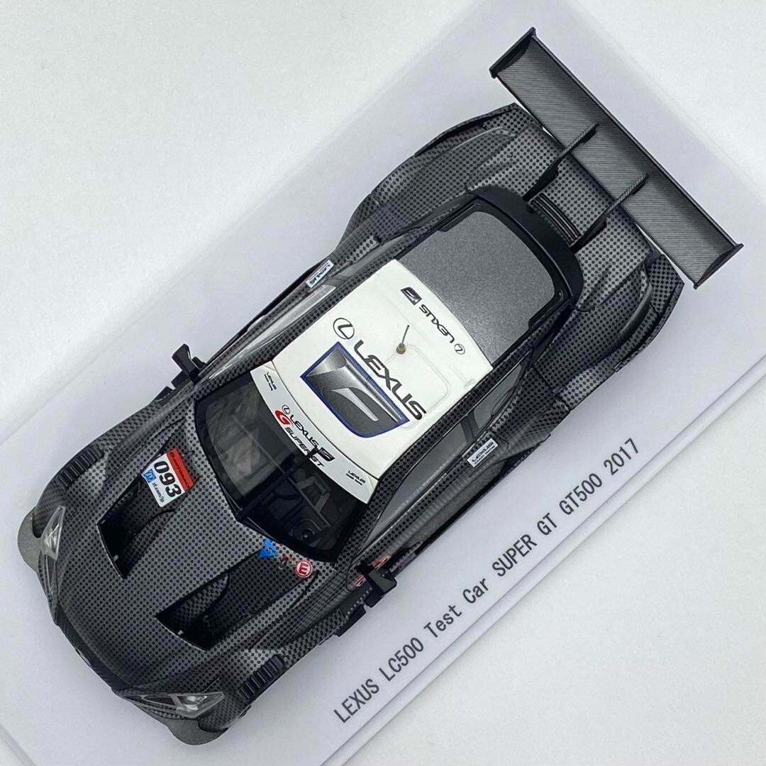 Ebbro LEXUS LC500 Test Car No.093 SUPER GT GT500 2017 Model Ebbro LEXUS LC500 Test Car No.093 SUPER GT GT500 2017 Model