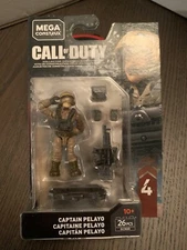 SERIES 4 Mega Construx Call Of Duty SPECIALIST Captain Pelayo 26 Pieces GCN88