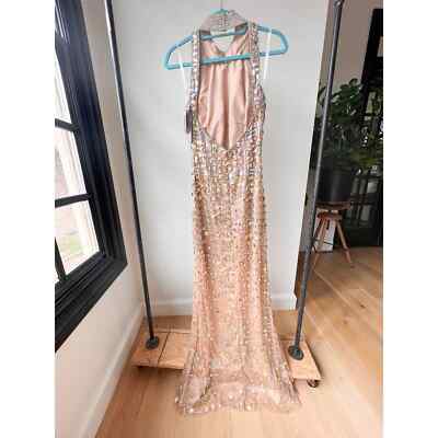 INTERLUDE USA Women's Champagne Gold Rhinestone/Sequin Formal Dress size 6 | eBay INTERLUDE USA Women's Champagne Gold Rhinestone/Sequin Formal Dress size 6 | eBay