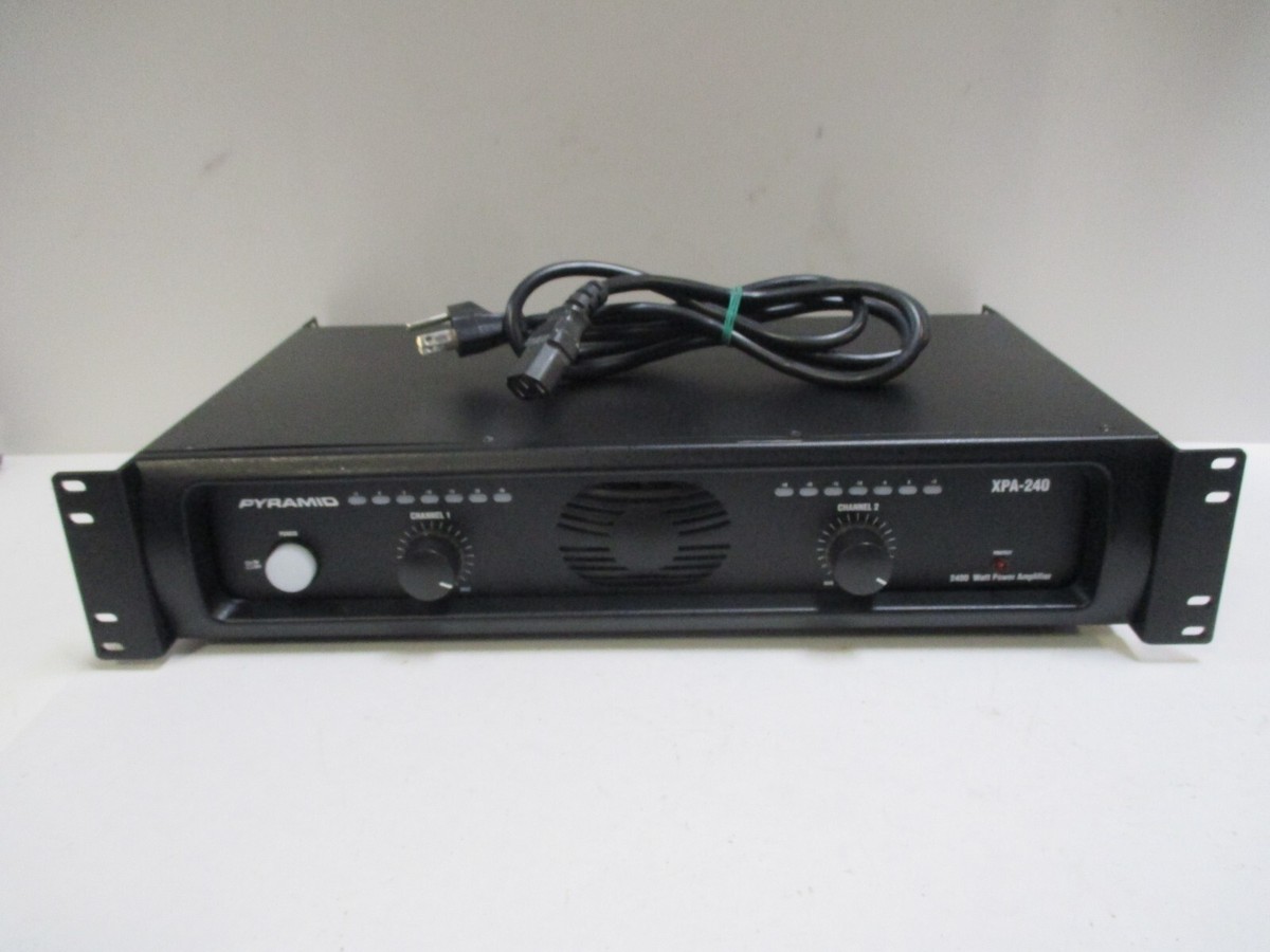 PYRAMID XPA-240 Amplifier work great | eBay