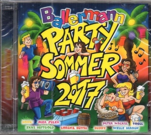 Ballermann Party Sommer 2017 - Various - 2 Cd - Neu / Ovp-image
