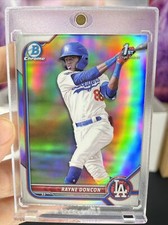 2022 Bowman Chrome Refractor /499 #BCP-202 Rayne Doncon - Dodgers