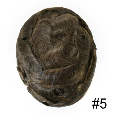 Full French Lace Hair Replacement System For Man Swiss Lace Men Toupee hairpiece