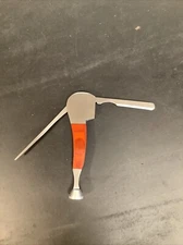 3-in-1 Tobacco Pipe Cleaner Tamper Tool Stainless Steel Rosewood Reamers Scraper