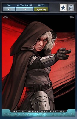 Topps STAR WARS SHIN HATI サイン SHIN HATI 2024 TOPPS STAR WARS AHSOKA #0 NY Comic Con NYCC