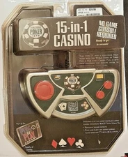 World Series Of Poker 15 in 1 Casino Plug It & Play To TV Arcade New & Sealed 