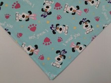 Dog Bandana/Scarf, Tie On, Easter, Dogs, Bunny Ears, XS,S,M,L