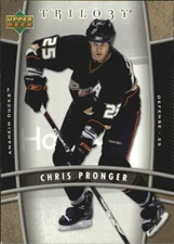 2006-07 Upper Deck Trilogy Hockey Card Pick