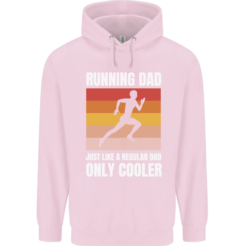 Running Dad Cross Country Marathon Runner Childrens Kids Hoodie - Picture 6 of 69
