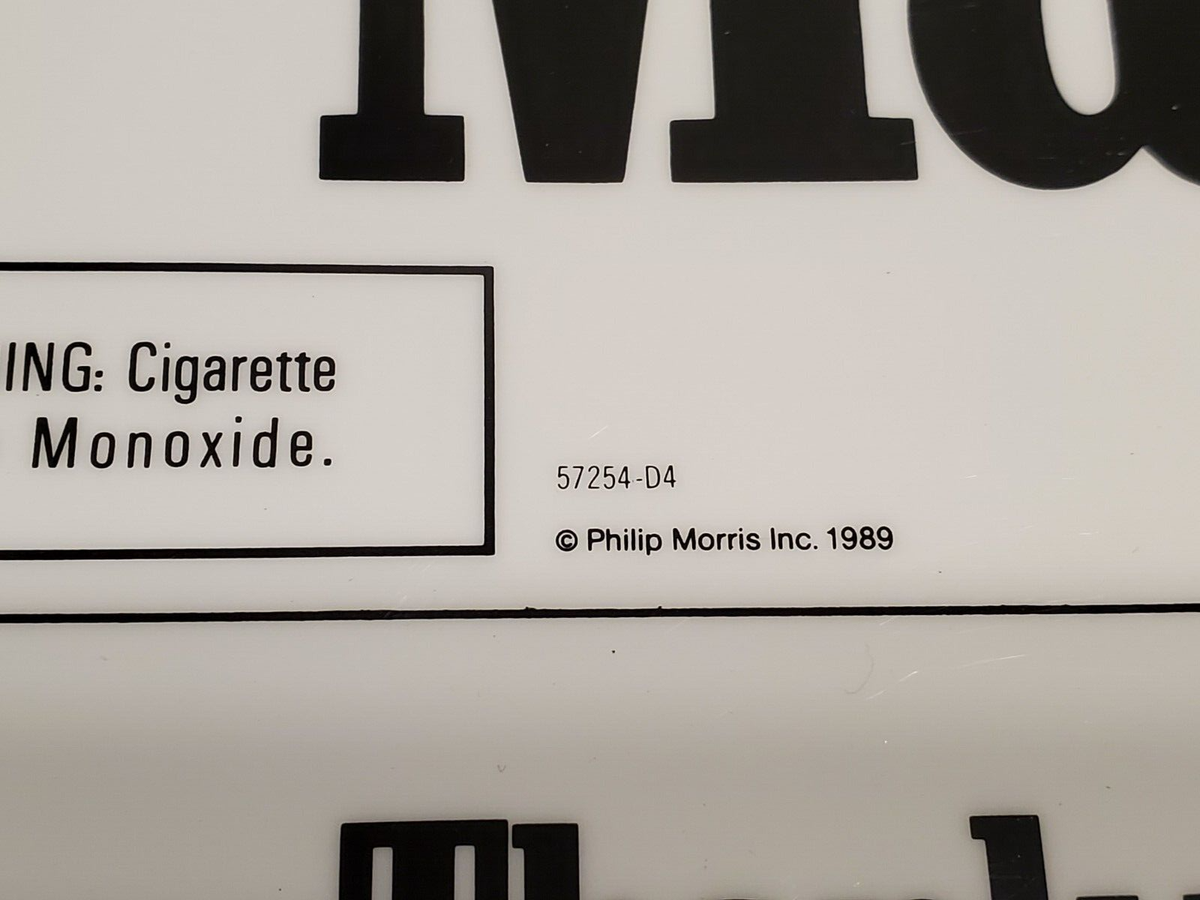 1989 New Vintage Marlboro Business Hours Sign Decal Sticker 15