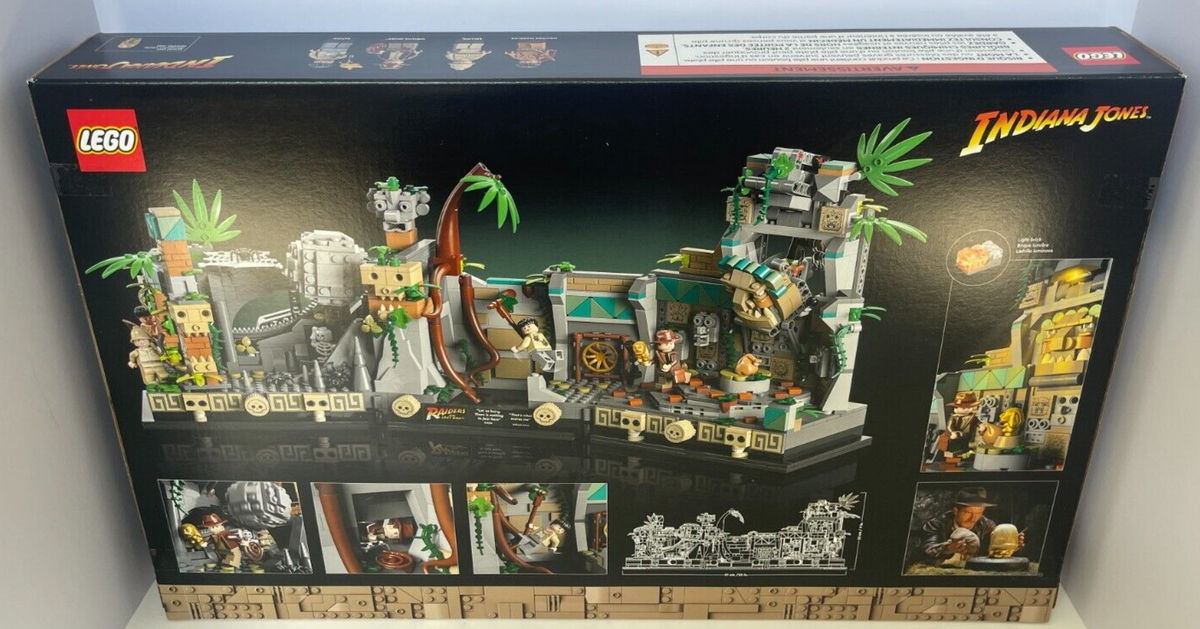 LEGO Indiana Jones Temple of The Golden Idol 77015 Building Set | eBay